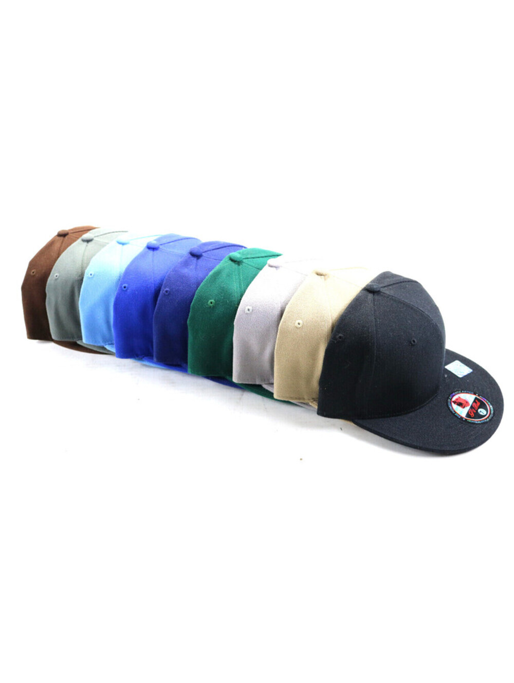 9 pit bull baseball hat hats 7 1/4 black brown green tan blue gray silver fitted